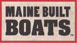 Maine Built Boats