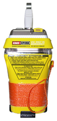 EPIRB CAT 2 GPS 406 MHz manual release 6 year bat 